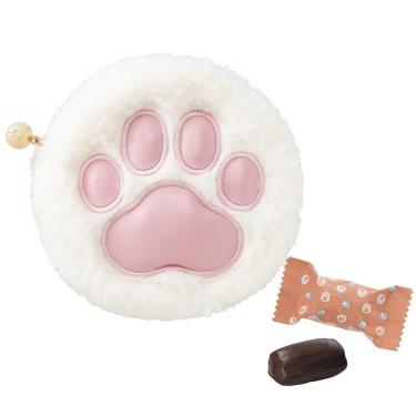 もふぷにポーチ 白猫