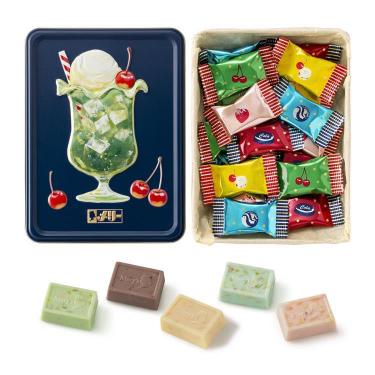 はじけるキャンディチョコレート。 アソートメント缶