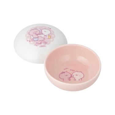 蓋付きボウル うさまるメイクアップ