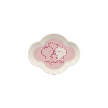 雲型小皿 うさまるメイクアップ