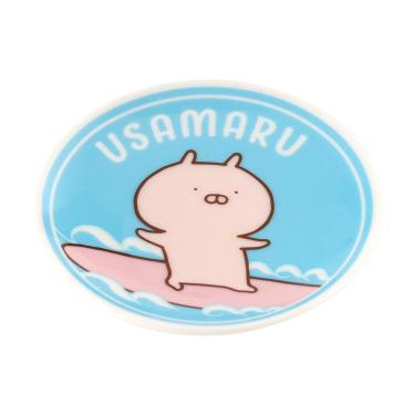 ９ｃｍプレート　サーフィン　うさまる　ＳＵＲＦ’Ｓ　ＵＰ