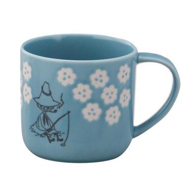 木箱入マグ フローリット スナフキン ライトブルー 350ml