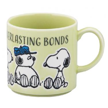 木箱入りマグ スヌーピー ボンド グリーン 350ml ピーナッツ