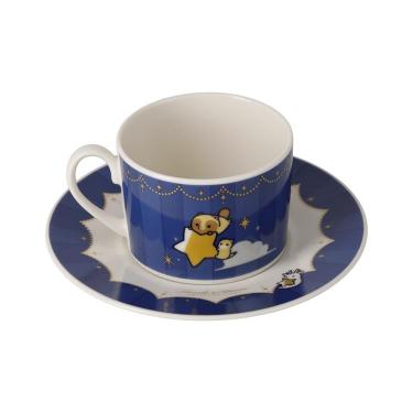 カップアンドソーサー トゥインクリングスター タヌキとキツネ