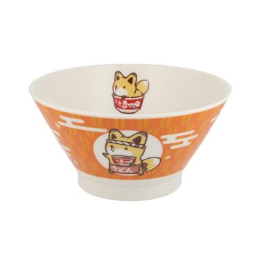 どんぶり　赤いきつねと緑のたぬき　キツネ　タヌキとキツネ