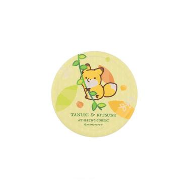 陶製コースター タヌキとキツネ アスレチック キツネ