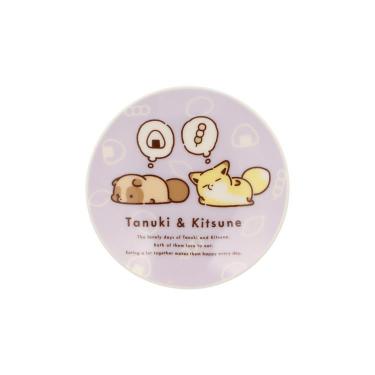 小皿 タヌキとキツネ 腹ぺこ