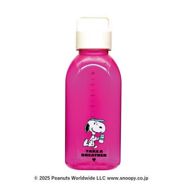 ドリンクボトル（L） 990ml ピンク スヌーピー 水筒