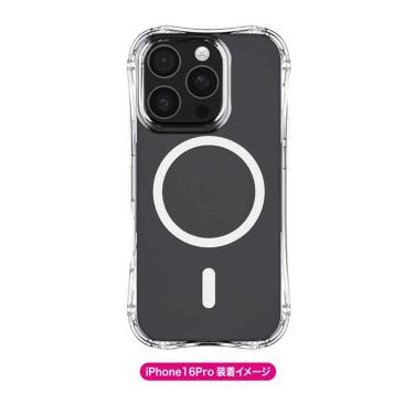 iPhone12pro～16pro用 衝撃吸収MagSafeケース
