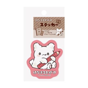 ステッカー はなまるおばけ あかえんぴつ