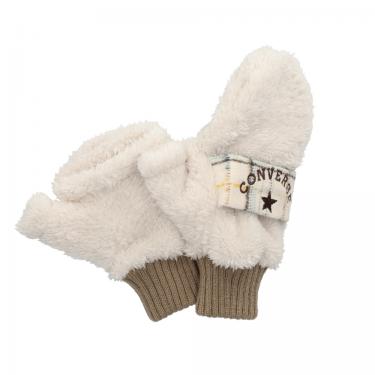 ボアグローブ ベージュチェック【ロフト限定】