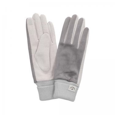 フェイクスエードグローブ グレー【ロフト限定】