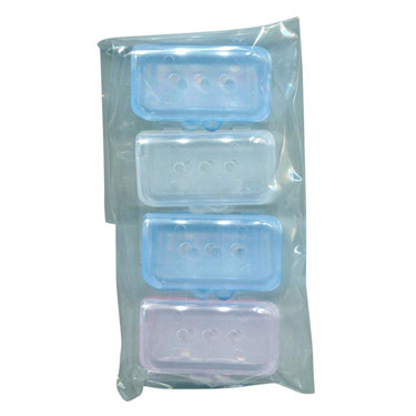 ハブラシキャップ4P シャーベット