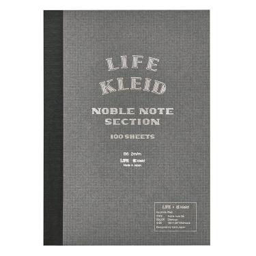 LIFE×kleid ノーブルノート B6 チャコール