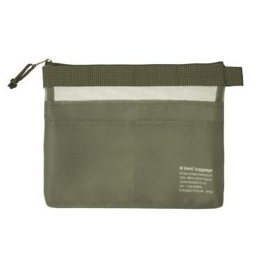 メッシュキャリーポーチ ミニ オリーブ