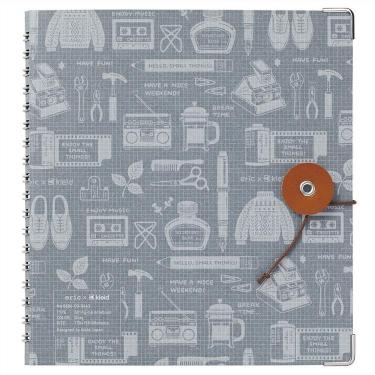 eric×kleid ストリングタイノート グレー