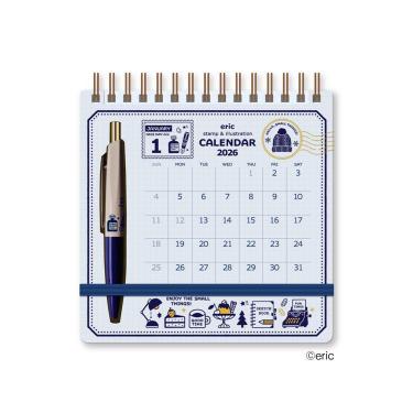 カレンmama（１／２）【特割特価】 MoMA キューブ カレンダー レッド(レッド)：オフィス