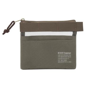 メッシュキャリーポーチ ミニマム ブラウン