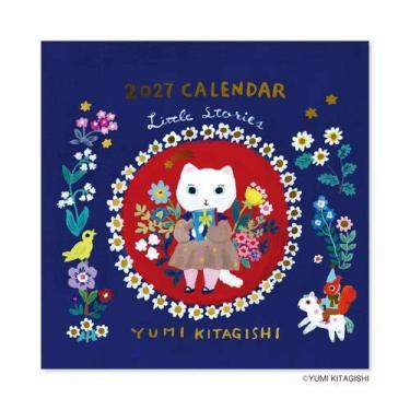 2027年1月始まりカレンダー ミニ壁掛け 北岸由美