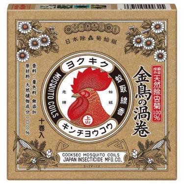 天然除虫菊金鳥の渦巻 10巻