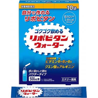 リポビタンウォーター 10袋入 エナジー風味