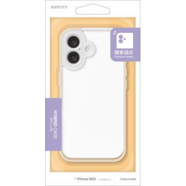 iPhone16用 極限保護ハイブリッドケース クリア