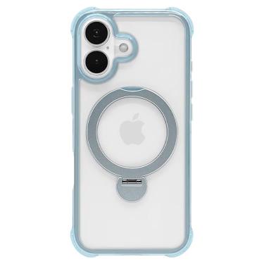 iPhone17用ケース ZEROSAFE Crystal クリアブルー
