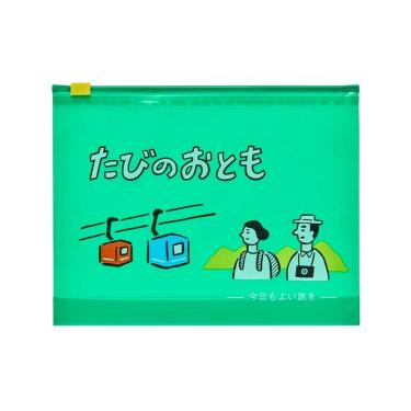 ジッパーバッグ L ニューレトロ たびのおとも