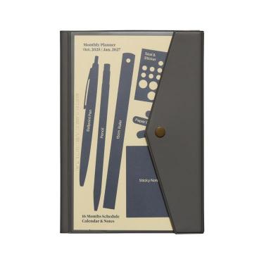 2025年10月始まり手帳 月間 A5 フューゲン ライトグレー(ライト