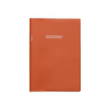 2025年10月始まり手帳 月間 B6 ティアクライス オレンジ