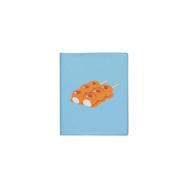 2025年10月始まり手帳 月間 スクエア みたらし団子 ライトブルー