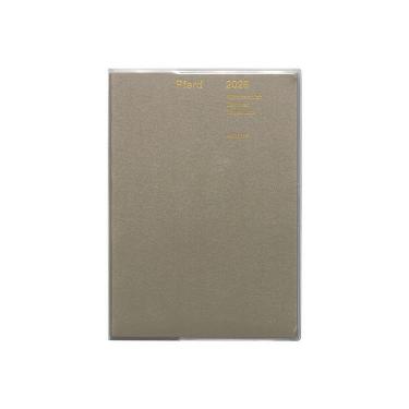 2025年10月始まり手帳 週間ブロック B6 パピヨン ベージュ