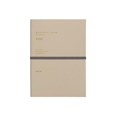 2025年10月始まり手帳 週間ブロック B6 ヴェルター ベージュ