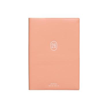 2025年12月始まり手帳 週間バーチカル B6 キャストン ピンク
