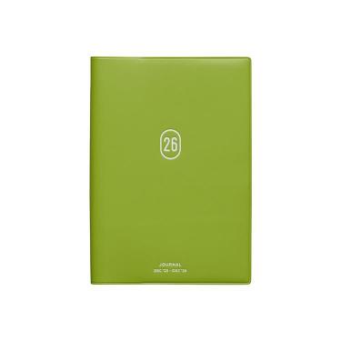 2025年12月始まり手帳 週間バーチカル B6 キャストン ライトグリーン