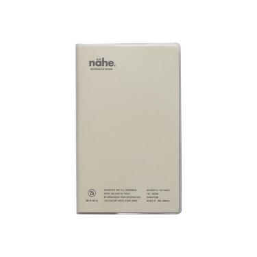 2025年12月始まり手帳 週間バーチカル B6 スリム ネーエ アイボリー