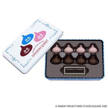 ドラゴンクエスト スライムのチョコレート ギフト缶 ＜ミルクチョコ&いちご風味チョコ＞