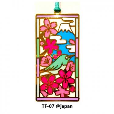 ステンドグラス風ブックマーク ＠japan