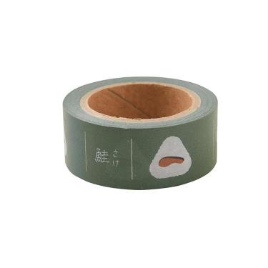 おにぎりに貼るマスキングテープ 鮭