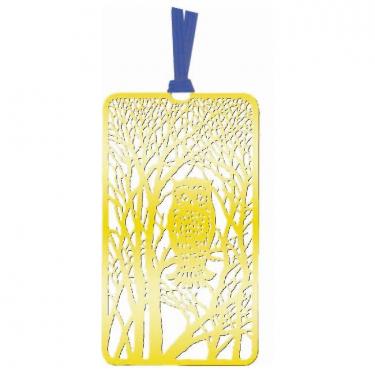 金のしおり フクロウ