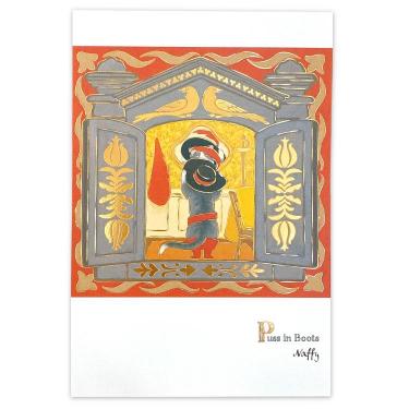 ポストカード Naffy 長靴をはいた猫