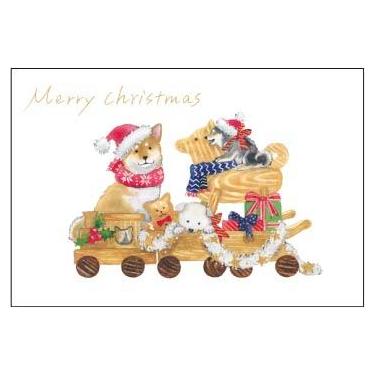 クリスマスポストカード おもちゃ