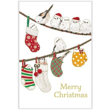 クリスマスポストカード 茜ことこ シマエナガ CMP-415