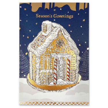 クリスマスポストカード いのうえ彩 ヘクセンハウス CMP-419