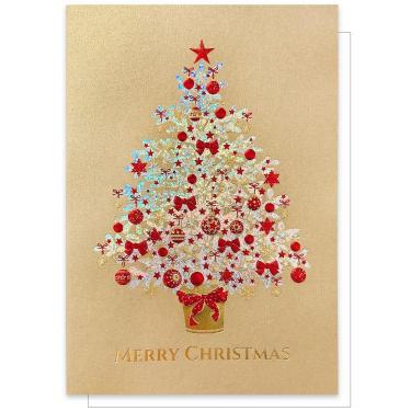 クリスマス イタリアカード ツリー CMGI-628