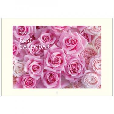 2026年1月始まりカレンダー 壁掛け ローズカレンダー