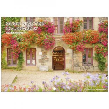 2026年1月始まりカレンダー 壁掛け NICE TRIP