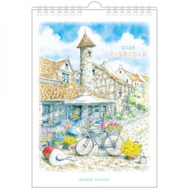 2026年1月始まりカレンダー 壁掛け 内田新哉