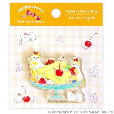 マグネット トコロコムギ サンリオキャラクターズ ポムポムプリン