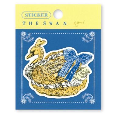 ステッカー いのうえ彩 スワンシュー